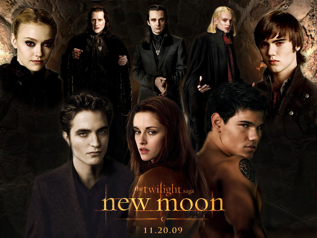 Bella,Jacob,Edward a Volturiovci